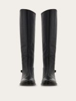 Ferragamo F buckle knee boot - Image 6